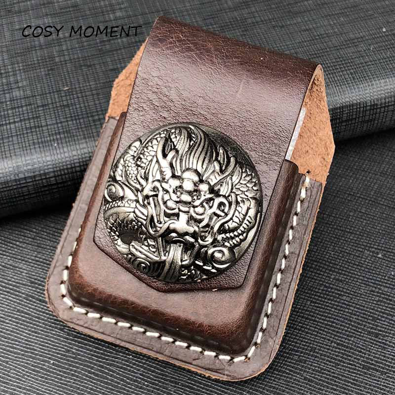 Leather Handmade Cigarette Lighter