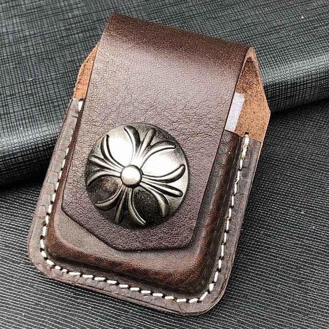 Leather Handmade Cigarette Lighter
