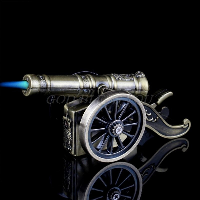 Mini Creative Butane Lighter Small Cannon