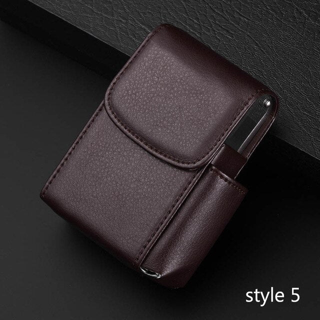 Men Supplies Smoker Smoke Tools Cigarette Box Lighter