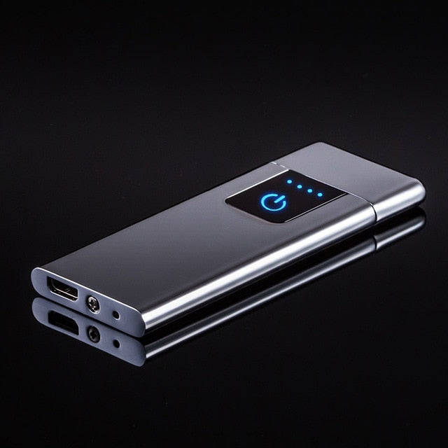 Ultra-thin Metal Electronic Cigarette Lighter