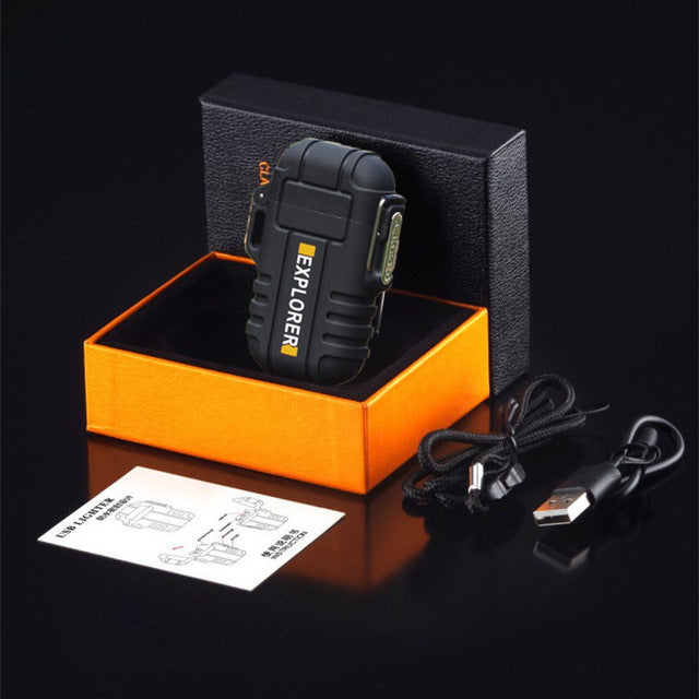 Mini Waterproof USB Plasma Lighter Rechargeable Lighter